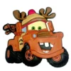 Disney Magnet - Pixar Cars - Reindeer Tow Mater - Christmas
