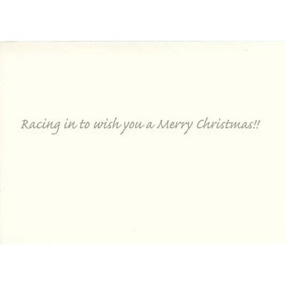 Disney Christmas Cards - Lightning McQueen - Blue With Snowflakes 2 Disney Christmas Cards - Lightning McQueen - Blue With Snowflakes - Image 2