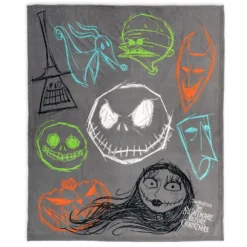 Disney Throw Blanket - The Nightmare Before Christmas