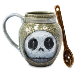 Disney Mug With Spoon - Nightmare Before Christmas
