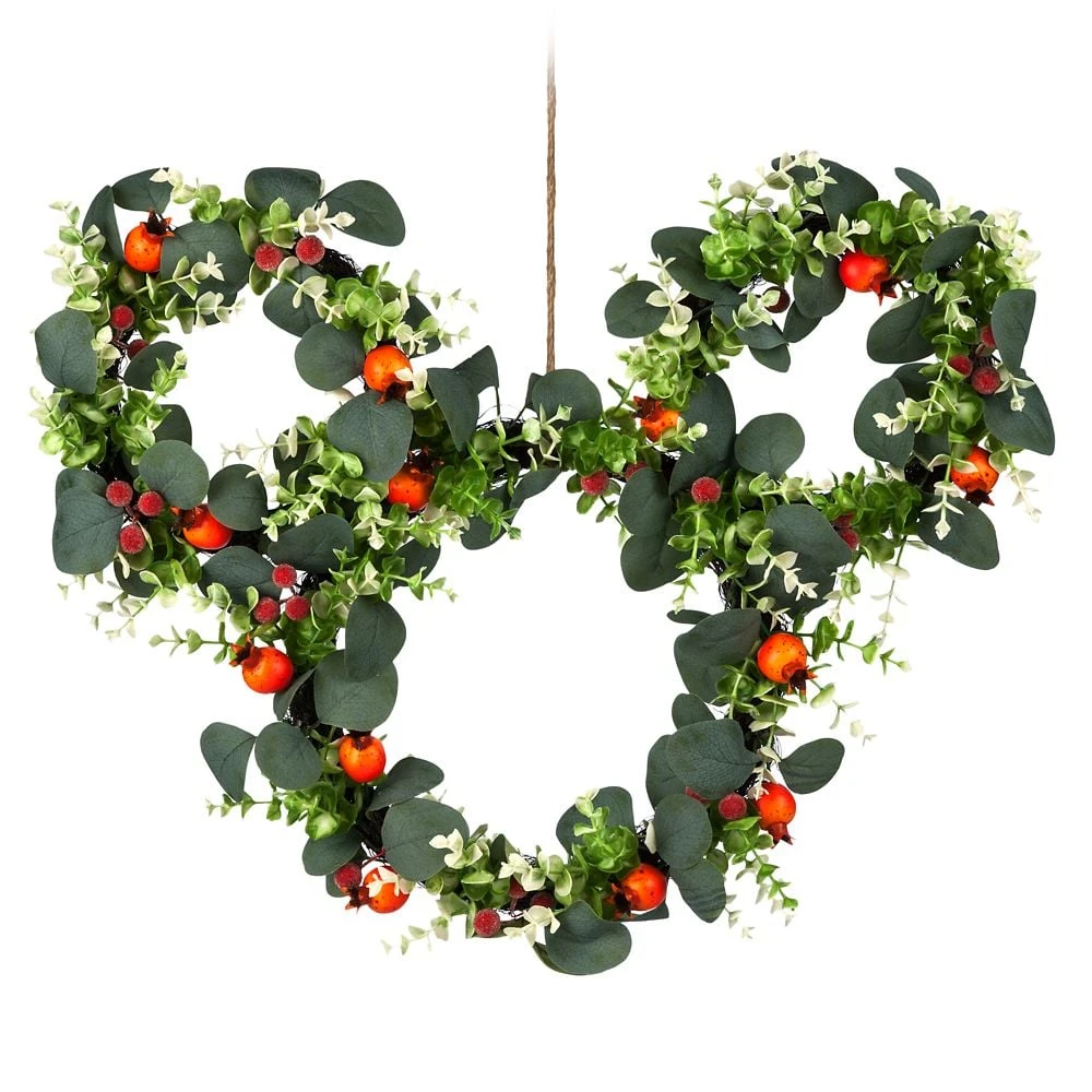 Disney Wreath - Christmas 2023 Homestead Mickey Icon 1 Disney Wreath - Christmas 2023 Homestead Mickey Icon