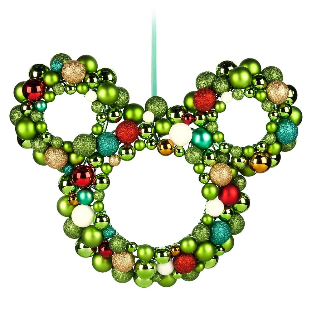 Disney Wreath - Christmas 2023 Mickey Icon 1 Disney Wreath - Christmas 2023 Mickey Icon