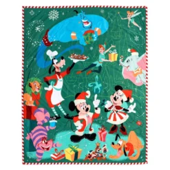 Disney Throw Blanket - Christmas 2023 Mickey And Friends
