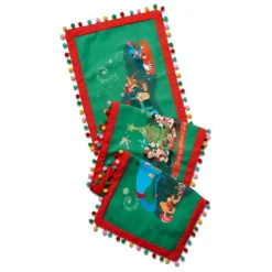 Disney Table Runner- Christmas 2023 Mickey And Friends -Deals Loungefly Store 102239s2