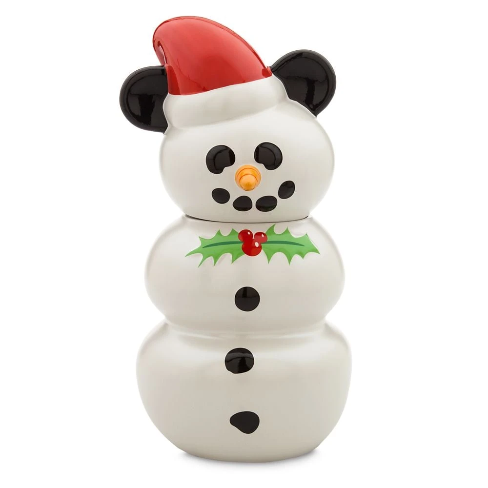 Disney Cookie Jar - Christmas 2023 Snowman Mickey 1 Disney Cookie Jar - Christmas 2023 Snowman Mickey