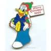 Disney Merry Christmas Pin - Pin Pursuit - Donald Duck Stocking