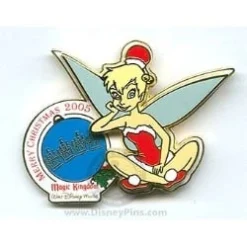 Disney Merry Christmas Pin - Magic Kingdom Park - Tinker Bell