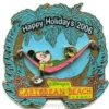Disney Resort Christmas Wreath Pin - Caribbean Beach Resort