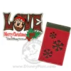 Disney Merry Christmas Pin - LOVE Minnie Mouse Card Holder