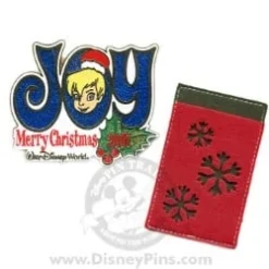 Disney Merry Christmas Pin - Joy Tinker Bell Card Holder