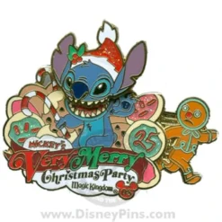 Disney Mickey's Very Merry Christmas Party 2008 Pin - Stitch
