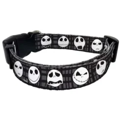 Disney Pet Collar - Nightmare Before Christmas Jack Skellington Skulls
