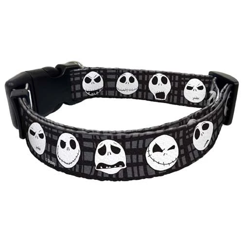 Disney Pet Collar - Nightmare Before Christmas Jack Skellington Skulls 1 Disney Pet Collar - Nightmare Before Christmas Jack Skellington Skulls