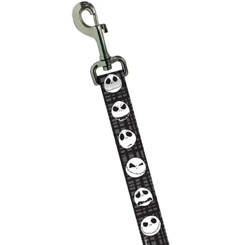 Disney Pet Leash - Nightmare Before Christmas Jack Skellington Skulls 1 Disney Pet Leash - Nightmare Before Christmas Jack Skellington Skulls