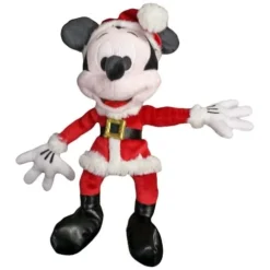 Disney Christmas Plush - Retro Santa Mickey Mouse