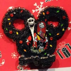 Disney Christmas Pin - Seasons Screamings 2014 - Jack And Sally