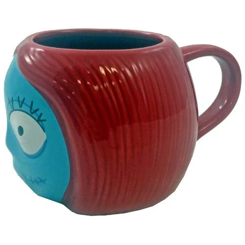 Disney Coffee Cup - Nightmare Before Christmas Sally Face 2 Disney Coffee Cup - Nightmare Before Christmas Sally Face - Image 2