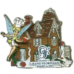 Disney Christmas Pin - Gingerbread House 2010 - Grand Floridian