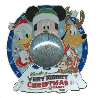 Disney Very Merry Christmas Party Pin - 2010 Jumbo Snowglobe 1 Disney Very Merry Christmas Party Pin - 2010 Jumbo Snowglobe