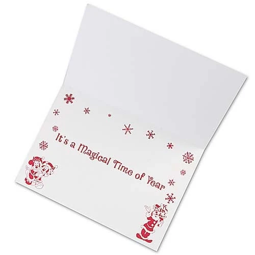 Disney Christmas Cards - Santa Mickey And Friends On Sleigh 3 Disney Christmas Cards - Santa Mickey And Friends On Sleigh - Image 3