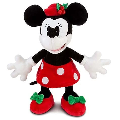 Disney Christmas Plush - Classic Santa Minnie Mouse 1 Disney Christmas Plush - Classic Santa Minnie Mouse