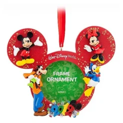 Disney Christmas Frame Ornament - 2012 Mickey And Pals