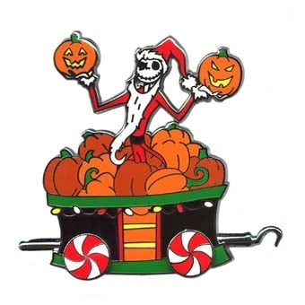 Disney Christmas Pin - Disney Express Train - Jack Skellington 1 Disney Christmas Pin - Disney Express Train - Jack Skellington