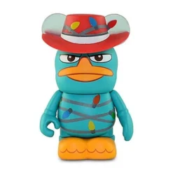 Disney Vinylmation Figure - Phineas And Ferb - Agent P Christmas