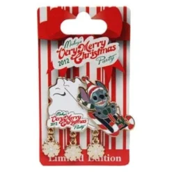 Disney Very Merry Christmas Party Pin - 2012 Stitch