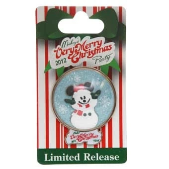 Disney Very Merry Christmas Party Pin - 2012 Logo Mickey Snow Globe 1 Disney Very Merry Christmas Party Pin - 2012 Logo Mickey Snow Globe