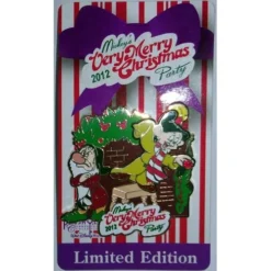 Disney Very Merry Christmas Party Pin - 2012 Dwarfs - Passholder