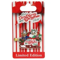 Disney Very Merry Christmas Party Pin - 2012 Daisy Duck & Donald Duck