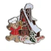 Disney Christmas Pin - Gingerbread House 2012 - Epcot Duffy Bear