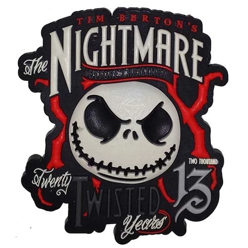 Disney Magnet - Nightmare Before Christmas - Twisted Years 1 Disney Magnet - Nightmare Before Christmas - Twisted Years