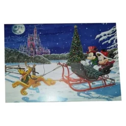 Disney Christmas Cards - David Doss Original Art - Winter Wonderland