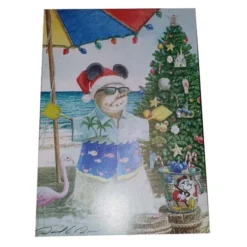 Disney Christmas Cards - David Doss Original Art - Magical Season
