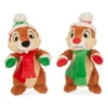 Disney Christmas Plush - Happy Holidays 2015 - Santa Chip & Dale