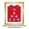 Disney Very Merry Christmas Party Pin 2015 Framed Pin Set