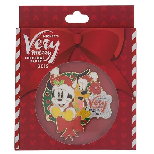 Disney Very Merry Christmas Party Pin - 2015 Jumbo Santa Mickey 2 Disney Very Merry Christmas Party Pin - 2015 Jumbo Santa Mickey - Image 2