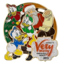 Disney Very Merry Christmas Party Pin - 2015 Nephews Passholder