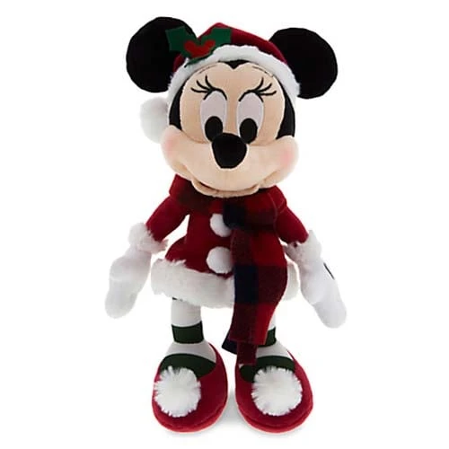 Disney Christmas Plush - Warm Winter Wishes Santa Minnie 9'' 1 Disney Christmas Plush - Warm Winter Wishes Santa Minnie 9''