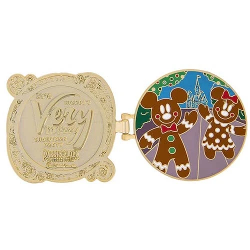 Disney Very Merry Christmas Party Pin - Gingerbread Passholder 2016 2 Disney Very Merry Christmas Party Pin - Gingerbread Passholder 2016 - Image 2