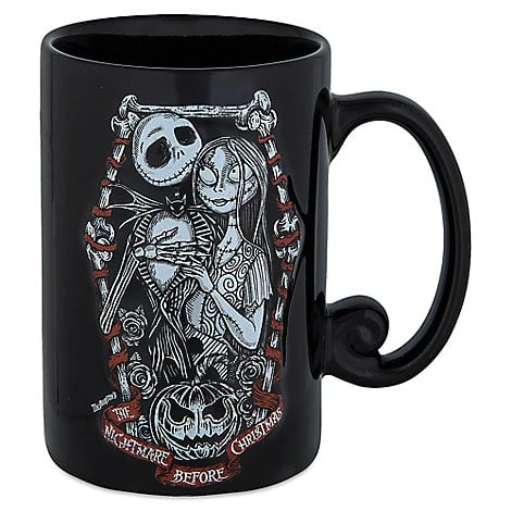 Disney Mug - Nightmare Before Christmas - Jack Skellington And Sally 2 Disney Mug - Nightmare Before Christmas - Jack Skellington And Sally - Image 2