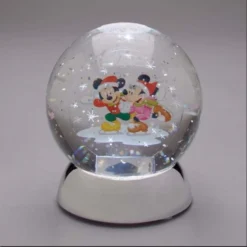 Enesco Disney Waterdazzler - Christmas Mickey And Minnie Mouse