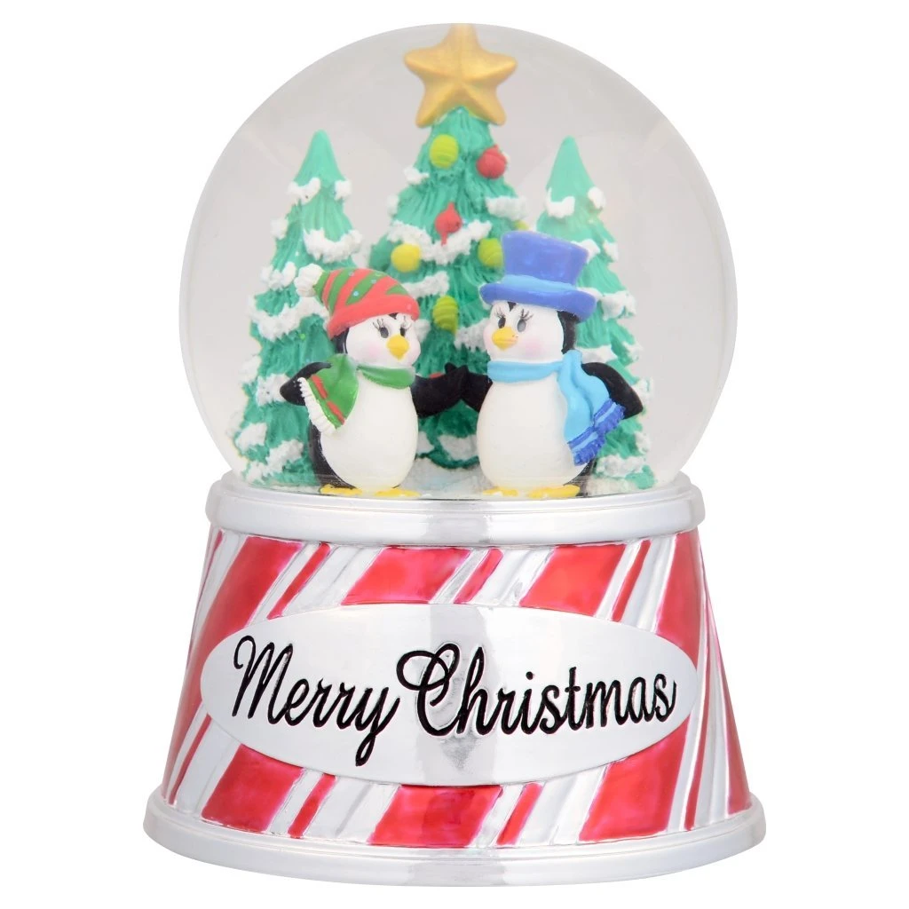 SeaWorld Snow Globe - Merry Christmas Cute Penguins 1 SeaWorld Snow Globe - Merry Christmas Cute Penguins