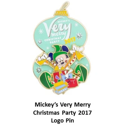 Disney Very Merry Christmas Party Pin - Santa Mickey Logo 2017 1 Disney Very Merry Christmas Party Pin - Santa Mickey Logo 2017