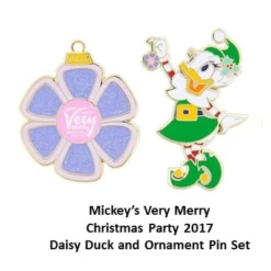 Disney Very Merry Christmas Party Pin Set - 2017 Daisy Duck
