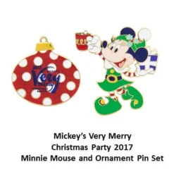 Disney Very Merry Christmas Party Pin Set - 2017 Minnie Mouse