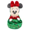 Disney Babies Plush - Baby Holiday Minnie With Blanket Pouch - 1st Christmas