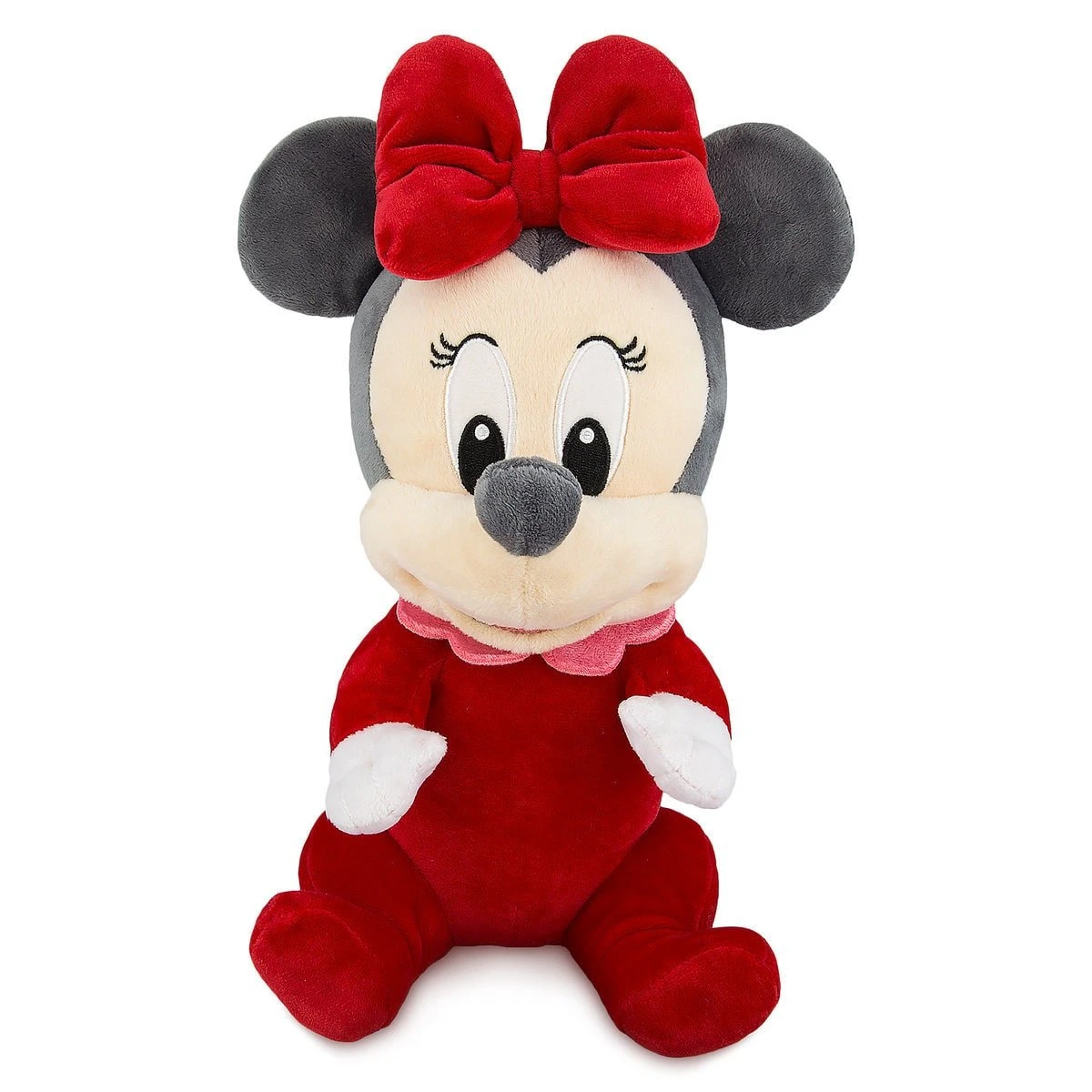Disney Babies Plush - Baby Holiday Minnie With Blanket Pouch - 1st Christmas 2 Disney Babies Plush - Baby Holiday Minnie With Blanket Pouch - 1st Christmas - Image 2